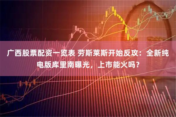 广西股票配资一览表 劳斯莱斯开始反攻：全新纯电版库里南曝光，上市能火吗？