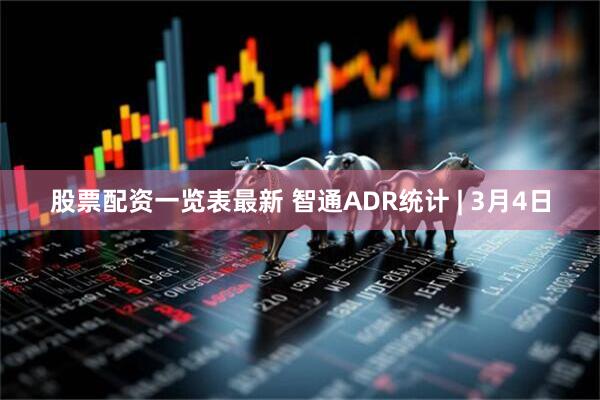 股票配资一览表最新 智通ADR统计 | 3月4日
